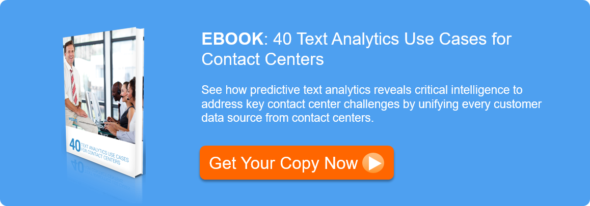 Download the ebook to find 40 cases of text analytics technology working wonders for customer-facing businesses!